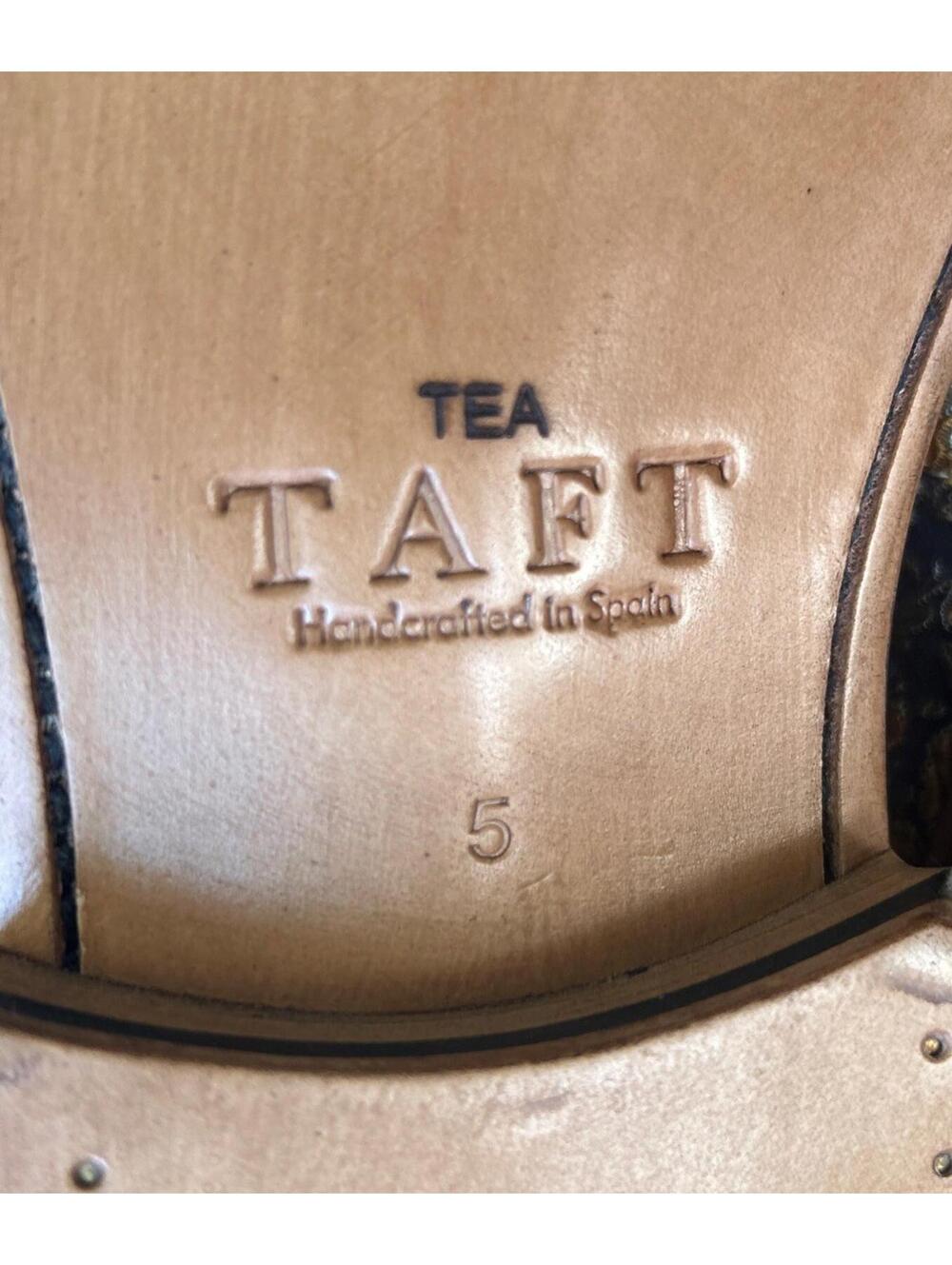 Taft Floral  Sz 5 Jack Cap Toe Leather Ankle Boots  NEW W/BOX Handcrafted SPAIN - Picture 8 of 12